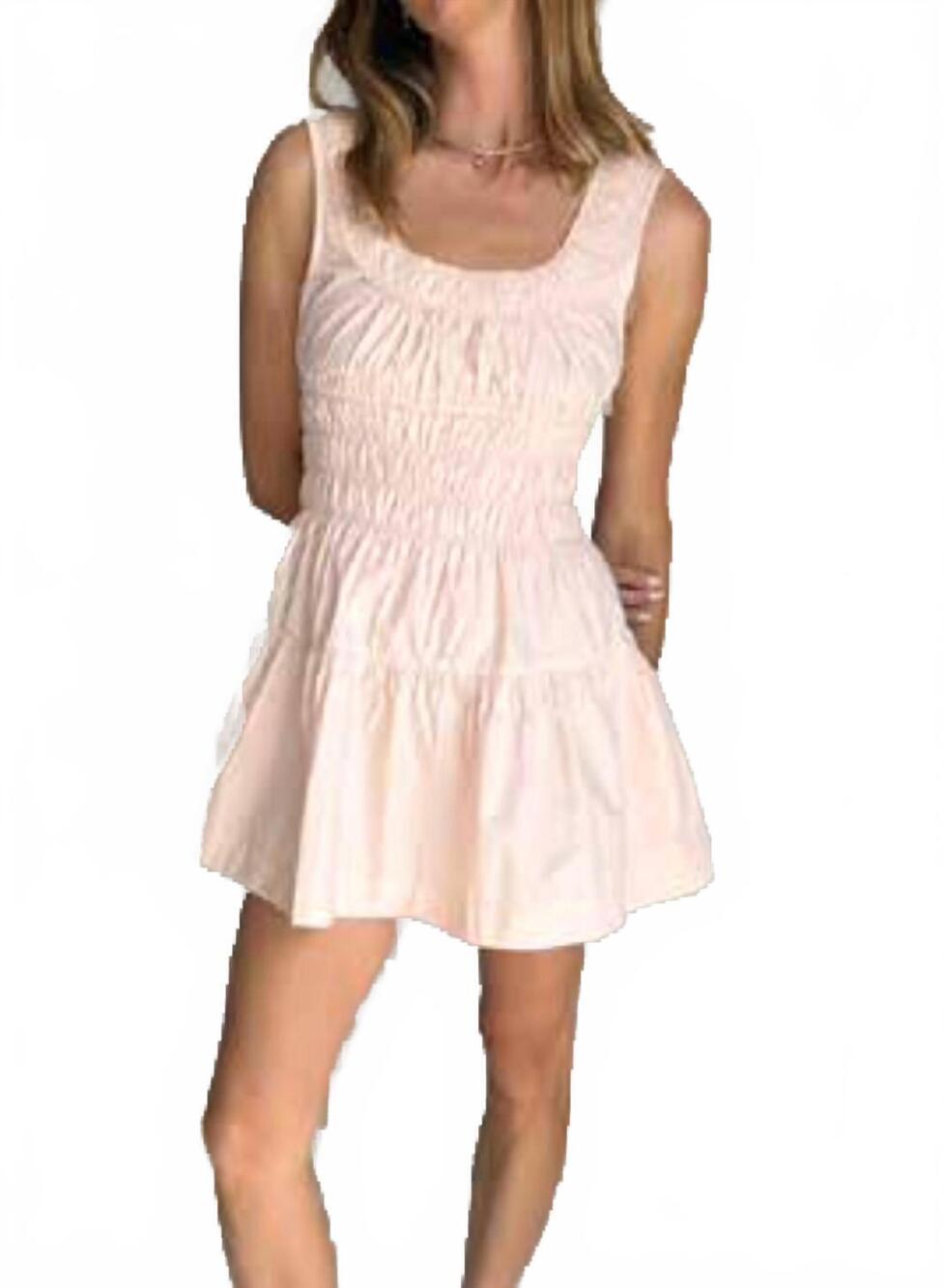 NEW CIAO LUCIA women's ala dress in powder